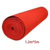 Fourniture de fête Red Asle Runner Durable non glissant 1,2 m de large tapis de mariage pour douche nuptiale