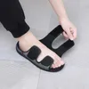Sandálias 35-49 Ortopédico casual Sapatos de edema de pé largo de ã o polegar Valgus Ajuste macio e confortável caminhada diabética