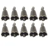 Partyzubehör 10 PCs Vintage Decor Dragon Bell Accessoires Wind Chime Metall Anhänger Charm Bags Ornament für DIY -Handwerk Retro