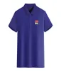 Lyonnais Football Club Logo Men039S Fashion Golf Polo Tshirt Men039s Polo à manches courtes T-shirt7872697
