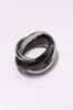 Trindade Series Ring feita de titânio aço tricolor banda de joias vintage reproduções oficiais retro AVANCEDENTE EXQUISITO ADITA5736341