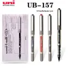 Pennor Japan Uni Ballpoint Pen UB157 Straight Liquid Gel Pen Signature Pen Back to School Supplies Korean Stationery Office Supplies