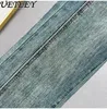 Jeans pour femmes pantalons de bootcut en denim divisé Spring High Taist Slim Slimming Goods Europe