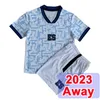 2023 Salvador Nacional Kit Kit Kit Soccer Jerseys Larin D.Ceren Tamacas D.Ceren Home Blue Away Diretor de futebol camisetas de futebol uniformes