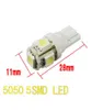 20pcs New T10 Wedge 5SMD 5050 Xenon Car LED Light bulbs 192 168 194 W5W 2825 158 Cool White6452222