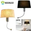 Wandlamp 1/CPS LED Weven Simple Style Fabric met nachtlicht Home Moderne Decoratie Slaapkamer Reading Bedside Binnenland