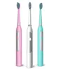 Escova de dentes elétrica rotativa sem recarregável com 2 cabeças de escova de dentes de dentes de dentes da bateria Pincel de higiene oral de dente 8340041
