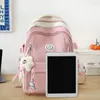 Sacs d'école Fashion Women Backpack Travel Bagpack Étudiant Bookbag mignon pour Girl High Mochila APHERIEUR APHERCOR