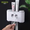 Accessorio per bagno set ECOCO Despensatore automatico del dentifricio con i bambini montati a parete mani libere per gli accessori per il bagno