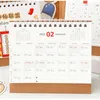 Decorative Figurines 2024 Calendars Colorful Cartoons Paper Universal Desk Table Calendar Auspicious For Office Utility Animated Wall