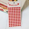 Gift Wrap Red Heart Korea Stickers Scrapbooking Material Po Journal Kid's Toy Decorative 3D Fabric Felt Sticker Stationery