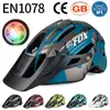 Batfox Casco de bicicleta para adultos para hombres Mujeres MTB Bike Mountain Road Cycling Mans Helmet Outdoor Sports Safty 240401