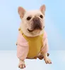 Winter Dog Компания французская бульдога одежда для собак зимняя одежда регулируемая домашняя одежда для любимой пижамы для собак 20101857541