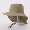 Berets Children's Fisherman Hats Lente en Autumn Kid's Outdoor Camping Sunshade Bucket Hat Boys Girls Sun Sunscreen Caps