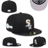 2023 Marque chaude en gros Unisexe Los Angeles Capes de baseball Bones Sports de plein air décontractés pour hommes Chapeaux ajustés Full Ferme Close Design Size Caps A4