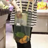 Storage Bags Portable Grocery Shopper Tote Reusable Vegetable Fruit Organizer Handbags Eco Foldable Mesh Shopping Bag