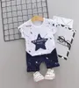 Abbigliamento per bambini neonati per bambini tshirtpants 2 pezzi set stella outfit neonati abiti casual estivi costume per bambini 6925379
