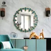 Płyty dekoracyjne lustrzane sofa tła dekoracja ścienna korytarz dekoracje salonu kreatywne