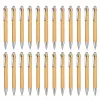 Pens Bamboo Retractable Ballpoint Pen Black Ink 1 Mm Office Products Pens Bamboo Ballpoint Pen Wood Ballpoint Pens