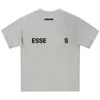 EssentialSthirt Mens Designer T-shirt pour l'homme Tshirts Femmes Chemises 100% Cotton Street Hip Hop à manches courtes Tshirt Lettre imprime