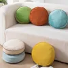 Kussen frisse ronde gooi zachte comfortabele pluche noordse eenvoudige stijl home decor vloer tatami met kern