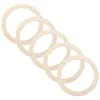 Decorative Flowers Wooden Wreath Rings Crafts Round Form Tool Forms Frame Flower Garland Halloween