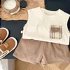 Vêtements Ensemble pour enfants T-shirt sans manches pour garçons d'été