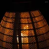 Portabandine lanterna in stile nordico caldo ad estetico interno di barattoli in legno porta velas decorazione camera zy34xp