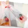 Enveloppe-cadeau 20pcs dentelle et petit sac d'emballage de bouquet