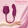 Rose zuigen vibrator voor vrouwen vagina klitjes clit stimulator g spot dildo trillende vrouwelijke masturbator massage volwassen seksspeelgoed 240409