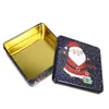 Aufbewahrung Flaschen Biskuit Box kleiner Eisengeschenkkoffer Weihnachtshalter Candy Party bevorzugt Weihnachtscontainer