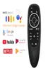 G10 Voice Universal zdalny sterowanie 24G Bezprzewodowy mikrofon myszy Air Mysz Bryoskop IR Uczenie się dla Android TV Box H96 MAX X96 Mini4413475