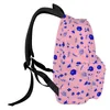 Backpack Flower Silhouette pozostawia róże torby studenckie w szkole laptop zwyczaj dla mężczyzn kobiety Kobieta podróż Mochila