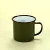 Massen Party Tasse Geschenke Kaffee Zinn Tassen Teesaft Gedenkbecher Retro Buntes Metall Bier Camping Emaille