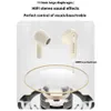 Unique U18pro Transparent Wireless Bluetooth Earphones with Ultra Long Range 5.0 Low Delay Hifi Sound Effect Semi in Ear