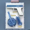 M416 Water Gun Electric Glock Pistol Shooting Tot Automatic Outdoor Gun Gun Summer Water Beach Toy For Kids Boys Girls Adults 240410