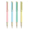 Metal Roller Ball Pen luxury High Quality Business Office School Student Writing Pens Ly Cadeau