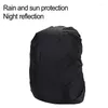 Raincoats Reflective Sac à dos Cover Protection noire pliable pour le vélo Portable Pluie Computer