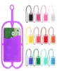 Silicone Lanyards Neck Strap Necklace Sling Card Holder Straps For iPhone X 8 Universal Mobile Cell Phone4134128