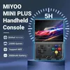 Miyoo Mini Plus Portable Retro Handheld Game Console v2 Mini IPS Экранная констатация видеоигр Linux Система детской подарок 240410