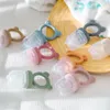 Baby Schnuller Obstfuttermittel mit Abdeckung Silikon geborener Brustwarze frisches Lebensmittel Gemüse Fütterung Soother Teether Toys 240409