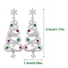 Orecchini a pennagliere Tree di Natale vintage Luxurio Stile semplice Durevole non fading per le donne gioielli
