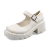 أحذية غير رسمية 2024 لوليتا النساء اليابانيات الفتيات خمرات طلاب موحد منصة الكعب العالي Cosplay بالإضافة إلى الحجم 34-43