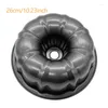 Moldes de cozimento aço carbono aço de 9/10 polegadas Bundt Pan non stick bolos de cerveja Tubo canelado original para A0029