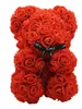 装飾花母親のお母さんギフトガールフレンドの誕生日女性ローズテディベア人工花記念日バレンタインギフト