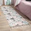 Tappeti tappeti in tessuto in stile bohémien per decorazioni per la camera da letto del soggio