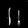 Ensembles de vaisselle Luxury Classical 316 en acier inoxydable LFGB Certificat Steak Fork Knife Ladle Set Cutlery Wedding Table Varelle