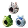 Dieren k5dc vogel nest papegaaien pluche nest schattig huis rustend huis kleine huisdier kooi accessoires