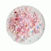 Bottles Flower Shaped Nail Art Glitter Sequins - Glow In Dark PInk Daisy Flowers With Various Shape Confetti For Decor