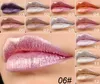 Cmaadu Shimmer Lip Gloss Beauty Girl Diamond Glitter odcień wodoodporny długotrwały 12 kolorowy złoty płyn Flash Lipstick9751882